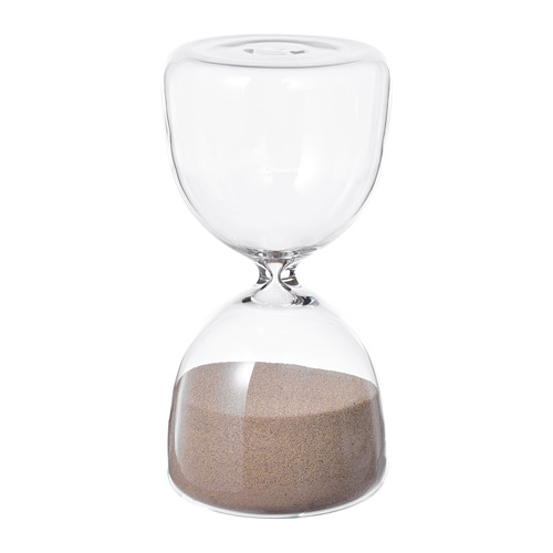 EFTERTÄNKA, decorative hourglass