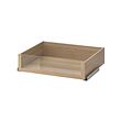 KOMPLEMENT drawer with glass front