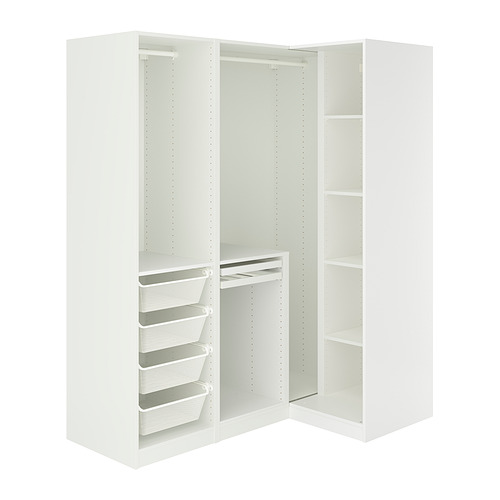 PAX/FYRUDDEN corner wardrobe