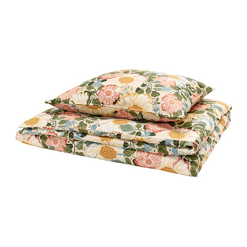 ARENBOK, duvet cover and pillowcase