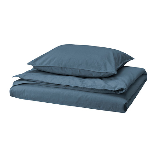 ÄNGSLILJA, duvet cover and pillowcase