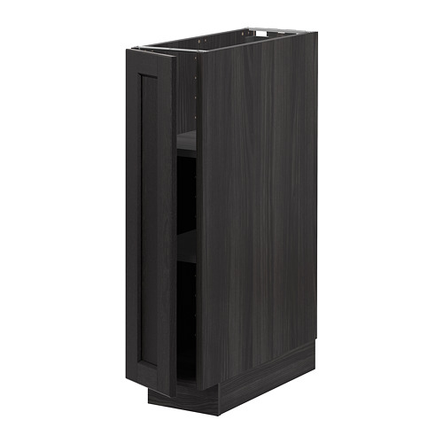 METOD base cabinet with shelves