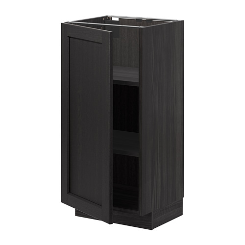 METOD base cabinet with shelves