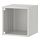 EKET, wall cabinet with glass door