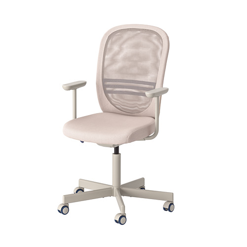 FLINTAN, office chair with armrests