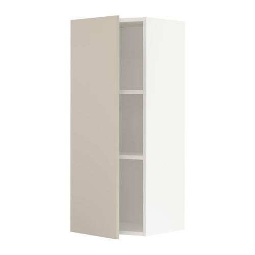 METOD wall cabinet with shelves