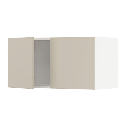 METOD wall cabinet with 2 doors