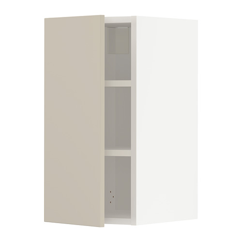 METOD wall cabinet with shelves
