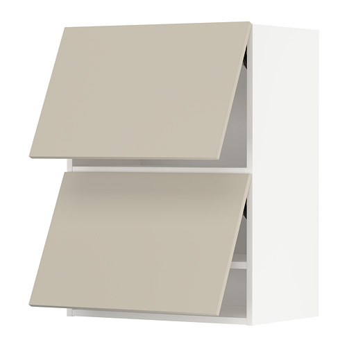METOD wall cabinet horizontal w 2 doors