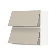 METOD wall cabinet horizontal w 2 doors
