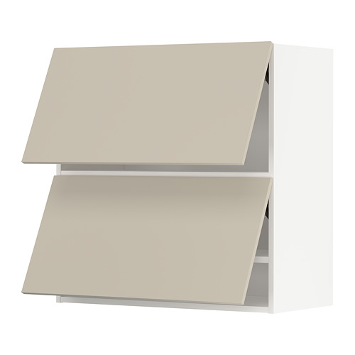 METOD wall cabinet horizontal w 2 doors