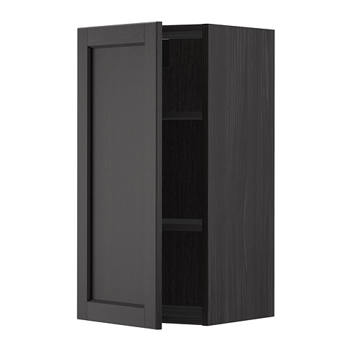 METOD wall cabinet with shelves
