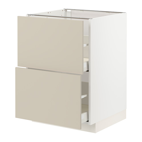 METOD/MAXIMERA base cb 2 fronts/2 high drawers