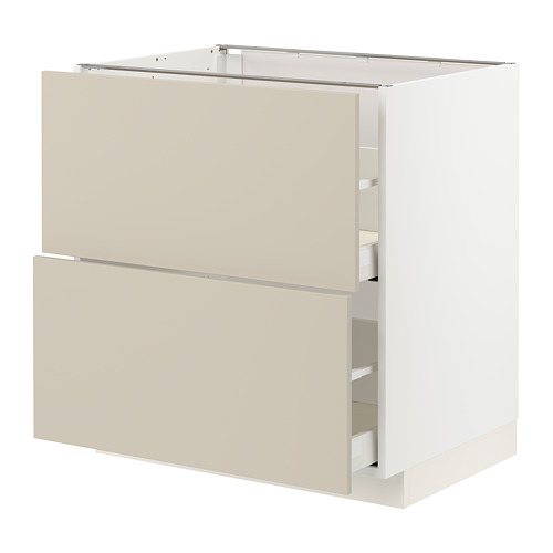METOD/MAXIMERA base cb 2 fronts/2 high drawers