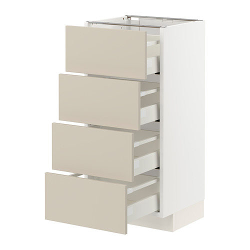METOD/MAXIMERA base cab 4 frnts/4 drawers