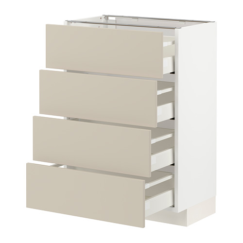METOD/MAXIMERA base cab 4 frnts/4 drawers