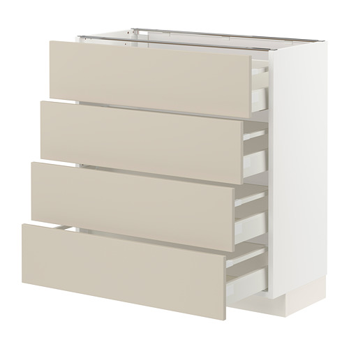 METOD/MAXIMERA base cab 4 frnts/4 drawers