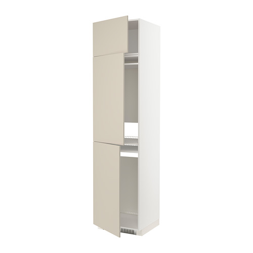 METOD high cab f fridge/freezer w 3 doors
