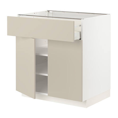METOD/MAXIMERA base cabinet with drawer/2 doors
