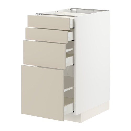 METOD/MAXIMERA base cab 4 frnts/4 drawers