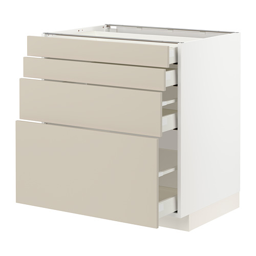 METOD/MAXIMERA base cab 4 frnts/4 drawers