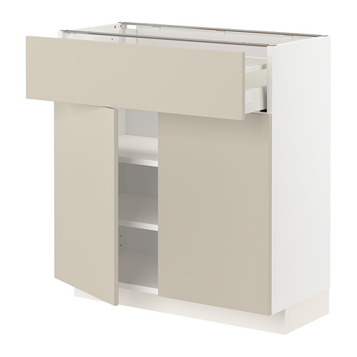 METOD/MAXIMERA base cabinet with drawer/2 doors