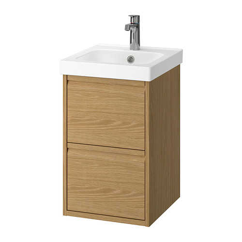 ÄNGSJÖN/ORRSJÖN, wash-stnd w drawers/wash-basin/tap