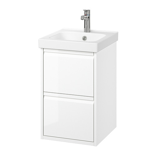 ÄNGSJÖN/ORRSJÖN, wash-stnd w drawers/wash-basin/tap