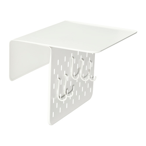 KRAMPHULT/SKÅDIS, armrest tray with hook