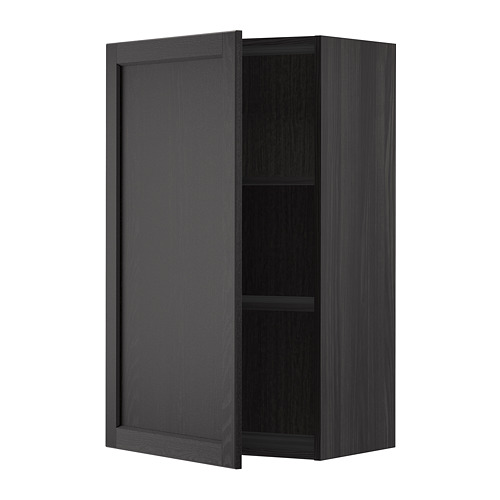 METOD, wall cabinet with shelves