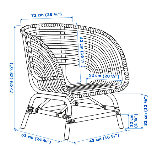 BUSKBO armchair