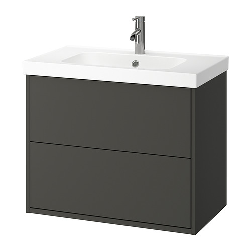 HAVBÄCK/ORRSJÖN, wash-stnd w drawers/wash-basin/tap