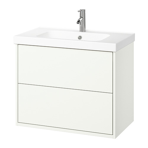 HAVBÄCK/ORRSJÖN, wash-stnd w drawers/wash-basin/tap