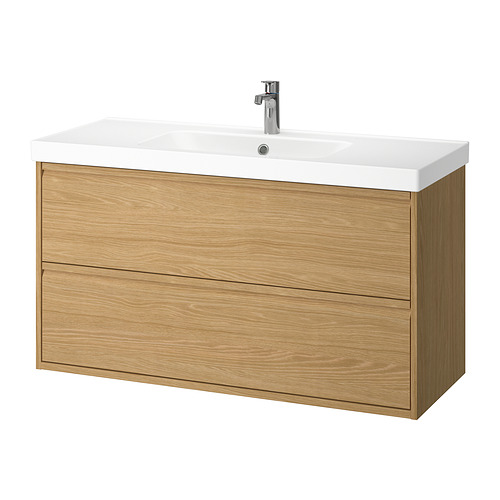 ÄNGSJÖN/ORRSJÖN, wash-stnd w drawers/wash-basin/tap