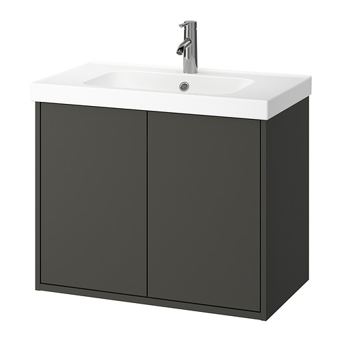 HAVBÄCK/ORRSJÖN, wash-stnd w doors/wash-basin/tap