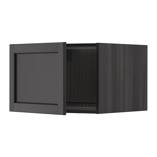 METOD, top cabinet for fridge/freezer