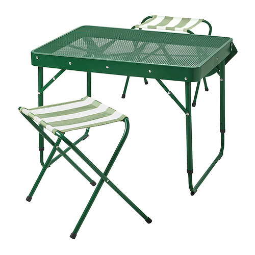 STRANDÖN, folding table set