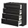 METOD/MAXIMERA, base cab 4 frnts/4 drawers