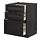 METOD/MAXIMERA, base cabinet with 3 drawers