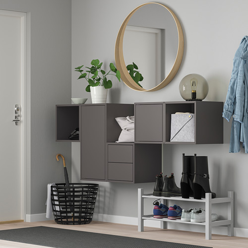 EKET, wall-mounted cabinet combination