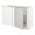 METOD, corner base cab w pull-out fitting