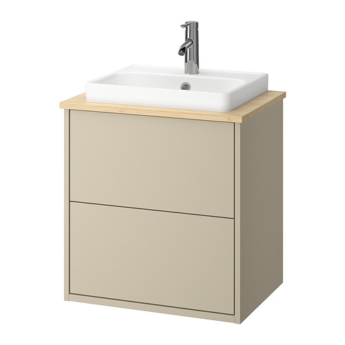 HAVBÄCK/ORRSJÖN, wash-stnd w drawers/wash-basin/tap