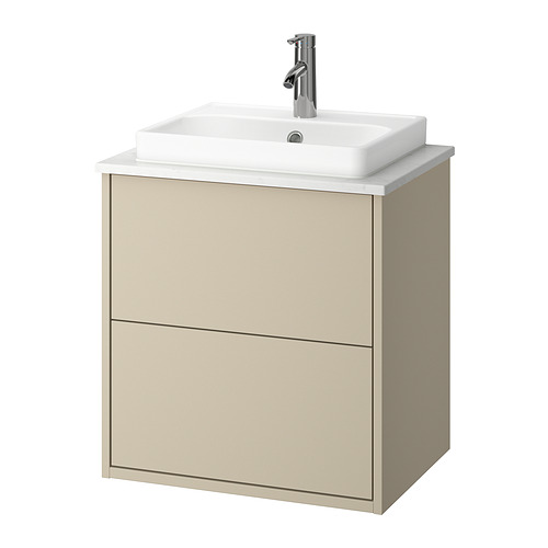 HAVBÄCK/ORRSJÖN, wash-stnd w drawers/wash-basin/tap
