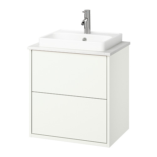 HAVBÄCK/ORRSJÖN, wash-stnd w drawers/wash-basin/tap