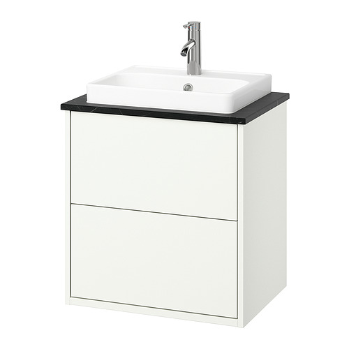 HAVBÄCK/ORRSJÖN, wash-stnd w drawers/wash-basin/tap
