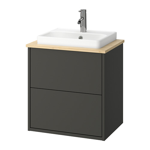 HAVBÄCK/ORRSJÖN, wash-stnd w drawers/wash-basin/tap