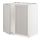 METOD, base cabinet for sink + 2 doors