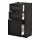 METOD/MAXIMERA, base cabinet with 3 drawers