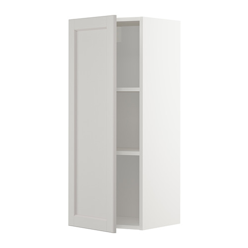 METOD wall cabinet with shelves
