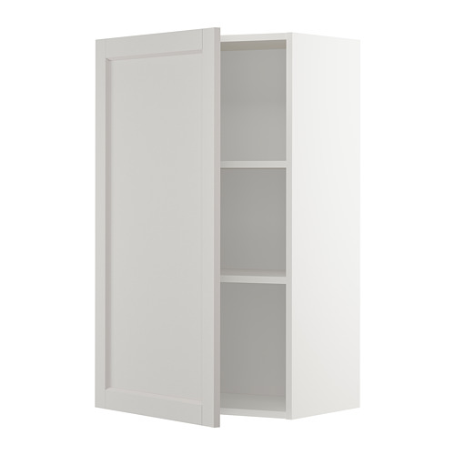 METOD wall cabinet with shelves